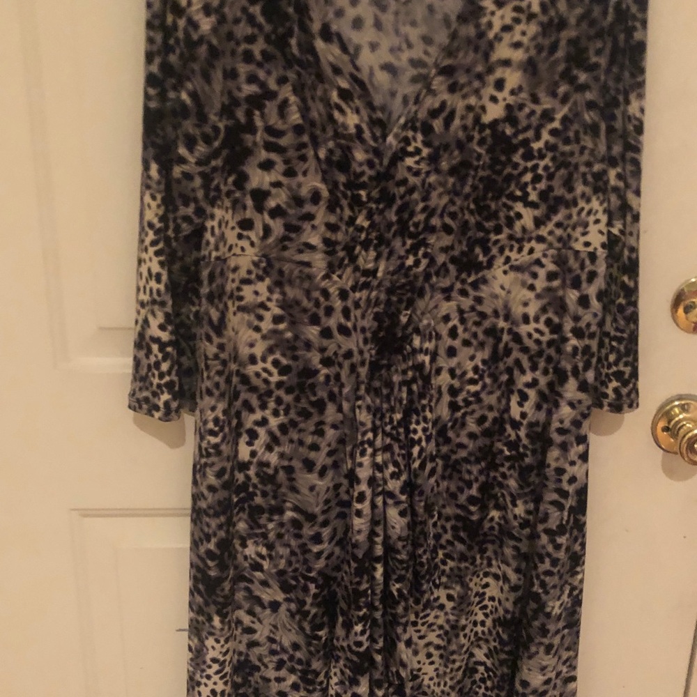 Lanebryant dress plus 18/20 cheetah